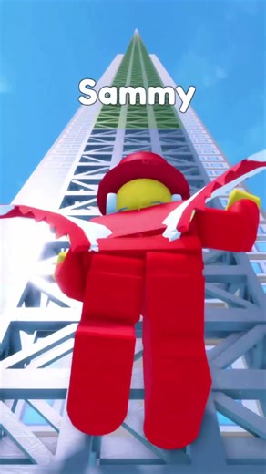 Sammy He jumps from the tallest tower in the world