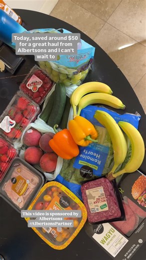 natalie paulson on Instagram: "#Ad Come with me to do some post-practice grocery shopping using the @albertsons Deals and Delivery App! Food is fuel! Shopping at Albertsons allows me to get nutritious food while on a budget. 🍎🌟🍋 #albertsons #albertsonspartner #dealsanddelivery #groceryhaul #deals #internqueen"