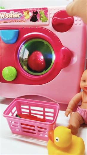 Kitchen Washing Machine Cleaning Set Toys, Satisfying With Unboxing ASMR Videos #asmr #satisfying