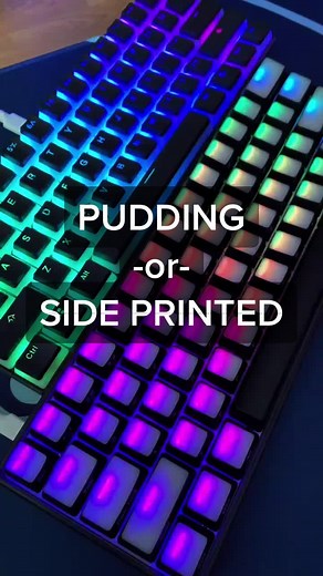 Custom Side Printed Keycaps: Which Side Do You Prefer?