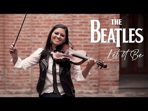 THE BEATLES - Let it be 💿 en Violín