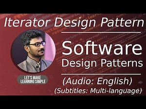 Iterator Design Pattern (Software Design Patterns Tutorial)