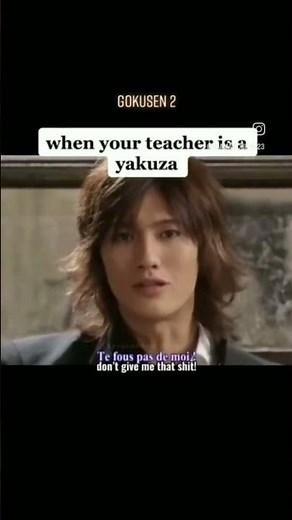 Drama name:Gokusen22,283#gokusen #teacher #yakuza #studymotivation #student #reelsinstagram