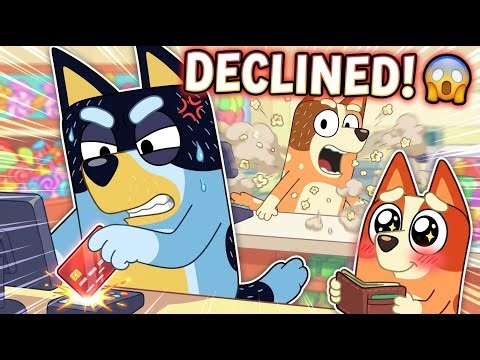Chilli takes on the ultimate popcorn challenge in this hilarious 2D cartoon | Bluey 2D Animation
