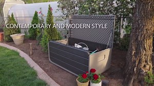 LIFETIME Modern Deck Box, 136 Gallon