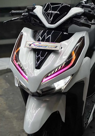 HONDA VARIO Wrap DECAL TRẮNG ÁNH HỒNG Siêu Khuyến Mãi