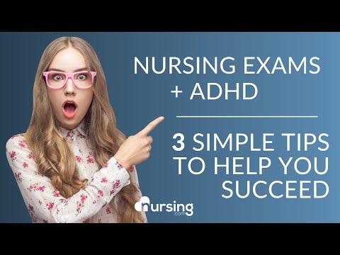 ADHD + Nursing Exams? 3 Simple Tips To Help You Succeed | Test Taking