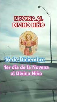 NOVENA AL DIVINO NIÑO 1er DIA. #viralshort #divinoniñojesus #novena