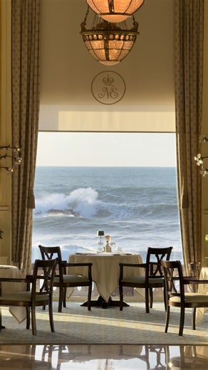 EARTH on Instagram: "Biarritz, where the ocean meets elegance!🌊 Who'd you like to spend a weekend with here?🤩 Biarritz is a chic seaside resort town on France's Basque coast, famous for its elegant history with European royalty and its status as a premier surfing destination, offering sandy beaches, Art Deco architecture, casinos, fresh seafood, and a blend of French and Basque culture, popular year-round for its mild climate and ocean activities. Key spots include the Rocher de la Vierge, Gra