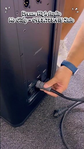 🔥Bose L1 Pro 32 Sub 2. Phiên bản cao cấp nhất dòng L1 pro. #dreamhighaudio #amthanhgiadinh #bose