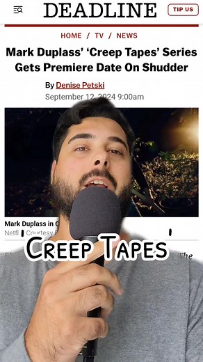 'Creep Tapes' has a premiere date! So excited for this... #creeptapes #creep #creep2 #markduplass