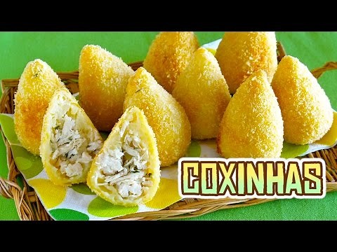 Coxinhas (Brazilian Chicken Croquettes) コシーニャ (ブラジル風チキンコロッケ) - OCHIKERON - CREATE EAT HAPPY