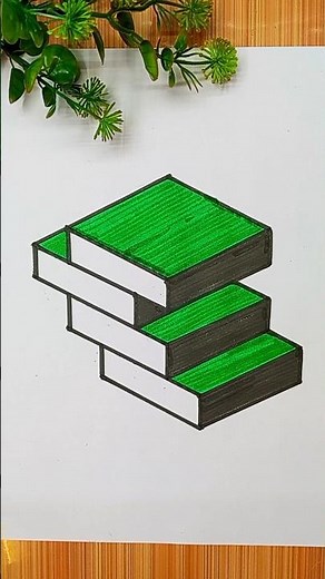 Easy and amazing 3d drawing biggner #youtubeshorts #3dart