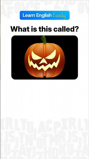 🎃 What Is This Called? | 4 Easy Halloween Words in English 👻 | Learn English Easily