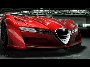 Ugur Sahin Design Alfa Romeo 12C GTS Concept animation