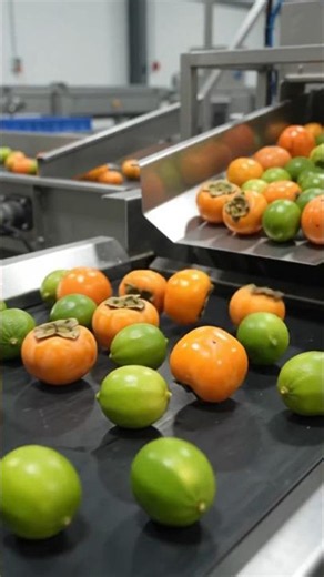 How Persimmon & Lime Jam Is Made 🍊 | Amazing Factory Process #Shorts