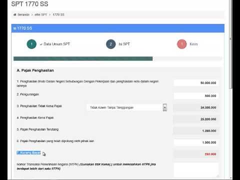 [ILM] - Tutorial Pengisian Formulir SPT 1770 SS