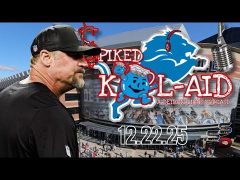 Detroit Lions Spiked Kool Aid 12.21.25: Season is Cooked!