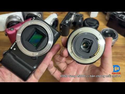 Basic Sony A5000 user guide for beginners, part 1