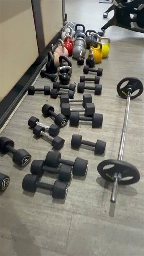 Monday update: It’s been good to see members back in the spa, classes and temporary gym today. We’ve had a few questions from you about what equipment we have in the studio. There are 2 spin bikes, dumbbells, kettlebells, sandbags, 2 benches, a free standing rack, pumped bars, mats and more. This has all been donated by our wonderful PTs as a short term solution. We have instructors in there who are happy to help you plan a workout using the equipment. A reminder this is open for your use 7am-9a