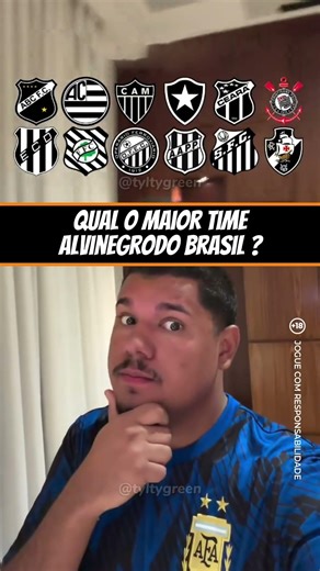 qual o maior timea lvinegrodo brasil ? #lucastylty #tyltycomp