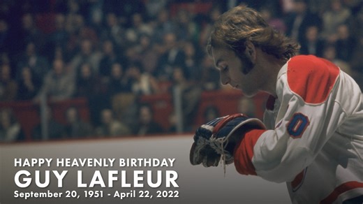 Happy heavenly birthday to The Flower, Guy Lafleur ❤️ 🌸 From your friend Steve Shutt, and the NHL Alumni Association ♥️ | NHL Alumni Association