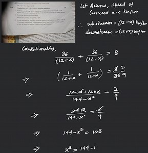 4) Solve the simultaneous equations using cramer's rule.3x−4y=... | Filo