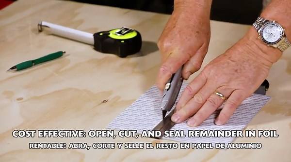 RapidFix UV Fiber Repair Patch 9"x 12", 6121912ES