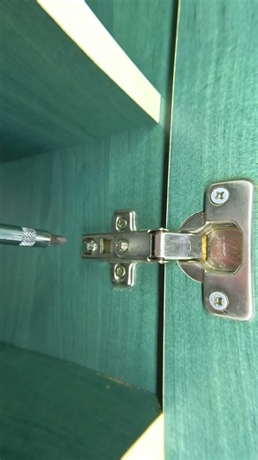 Quick Furniture Hinge Adjustment — Simple and Clear #shorts