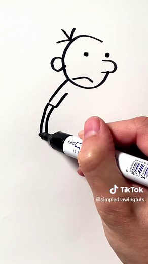 How to Draw Greg from Diary of a Wimpy Kid Step-by-Step