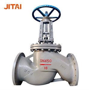 [Hot Item] DN450 Cast Steel Flanged Industrial Manual Stop Valve with Acceptable Price