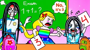 21K views · 614 reactions |  Video: Poor Sadako Tutors Vs Rich Barbie Dress Handmade  Link youtube: https://www.youtube.com/watch?v=QWZuLUHFjLc | Beautiful Dolls Drawing | Facebook