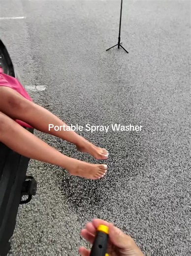Portable Jet Spray Washer by Fanttik. #jetwasher #portablesprayer #portablepressurewasher #fanttiktools #campingtools
