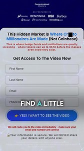 Decentralized Masters teaches you how to access these Native Markets where former Wall Street professionals and over 3,000 members are already positioning themselves. ✅ Learn how to access Native Markets—literally the same process as Coinbase, just 70-90% cheaper. ✅ Discover how to protect your portfolio from exchange hacks and collapses. ✅ Understand how to identify opportunities before the masses even know they exist. This isn't complicated. It's about education, security, and positioning your