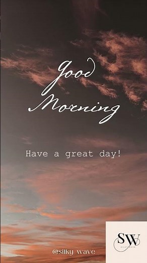 Good Morning GIF| #goodmorning WhatsApp Status| ‪@SilkyWave‬