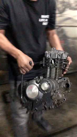 Engine rebuild Timelapse #motivation #automobile #motorcycle #@thegarage5785