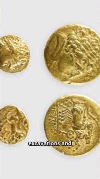 ⭐ Celtic Gold Coins Found in Switzerland 😳#shorts #archaeology #history #ytshorts #facts #viralvideo