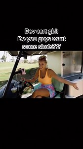 Some drunk golfer: 'Your the hottest cart girl I've ever seen, can I take your photo?' 🙃⁠ ⁠ 📸- @_tommyclark | Golf Gods