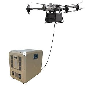 Powered for Dji Flycart 30 FC30 Tethered Drone System with Extra Long Cable Reel