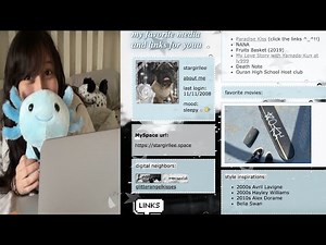 make a personal website with me ★ neocities code with me inspired by myspace ~ indie web