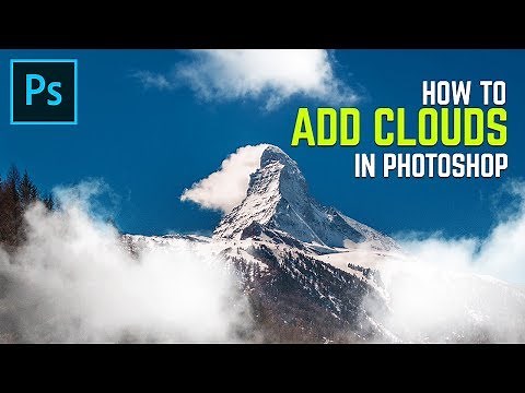 Easy way to add Clouds in Photoshop