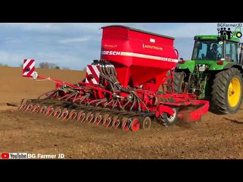 4K ✅ Planting Lucerne ( Alfalfa ) Seeding 2023 Horsch Pronto