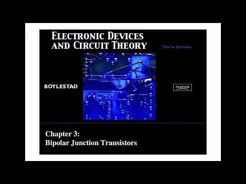 SUMMARY Electronic Devices and Circuit Theory Chapter 3 (Bipolar Junction Transistors or BJT)