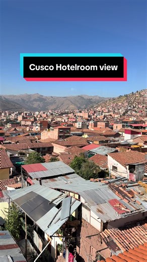 Stunning Hotel Room Views in Cusco, Peru