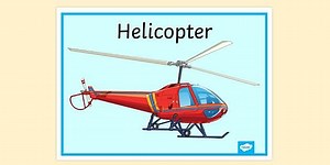 Helicopter Poster