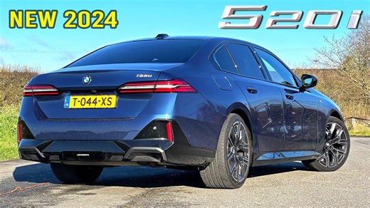 2024 BMW 5 Series G60 520i Review – Autobahn POV & Top Speed Test
