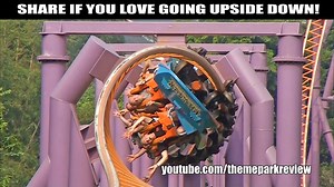 Who loves roller coasters that go upside down? For more videos: http://www.youtube.com/user/themeparkreviewtpr?sub_confirmation=1 | Theme Park Review