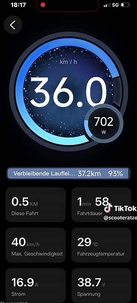 Ninebot Max G2: Leistungseinschränkungen bei Hitze