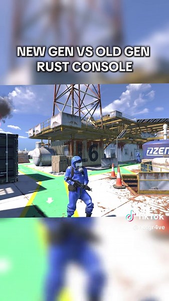 Comparativa del Nuevo y Viejo Generación de Rust Console