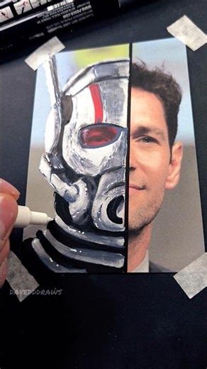 Drawing Ant-Man 😄